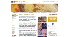 Desktop Screenshot of oh-cards-na.com